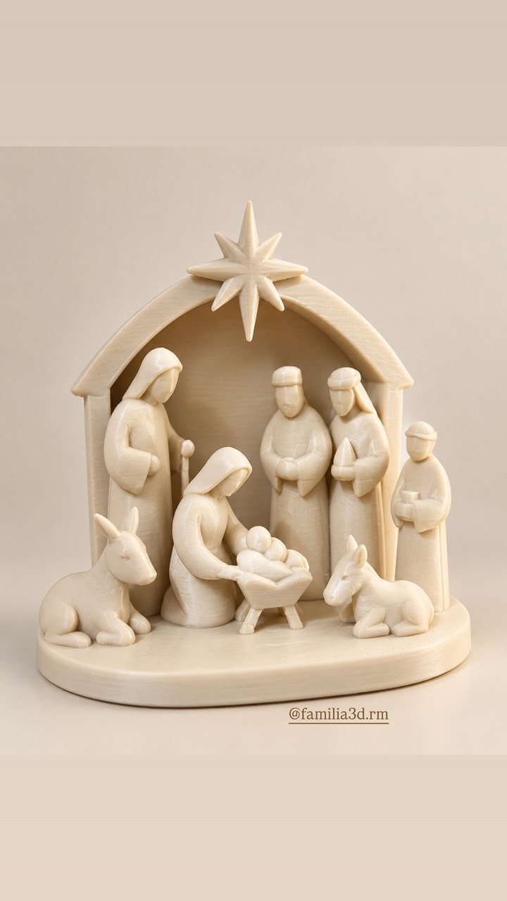 Presépio de Natal 01 - 11cm